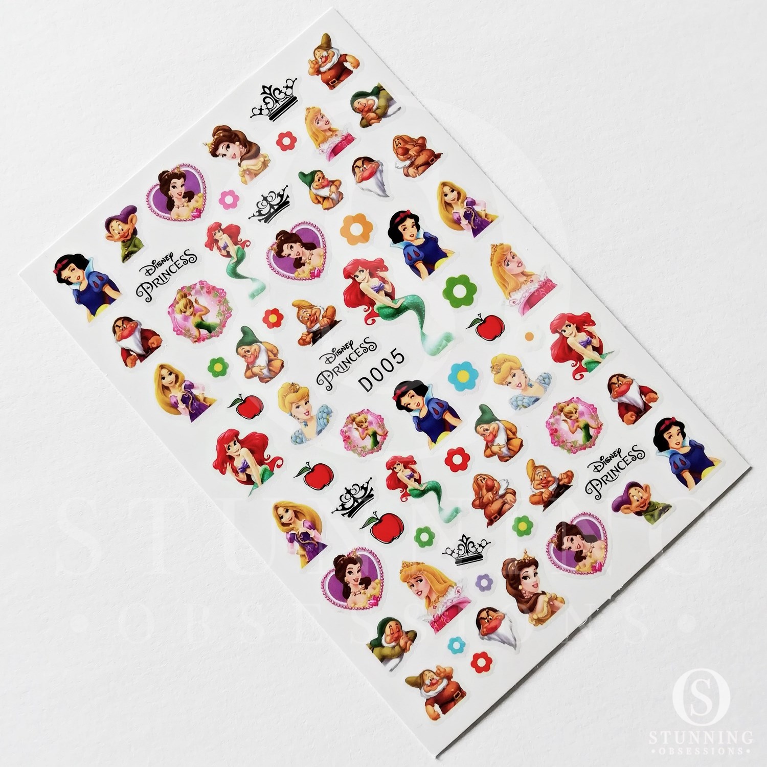 Over 100+ Character Disney Nail Stickers for You to Choose From!